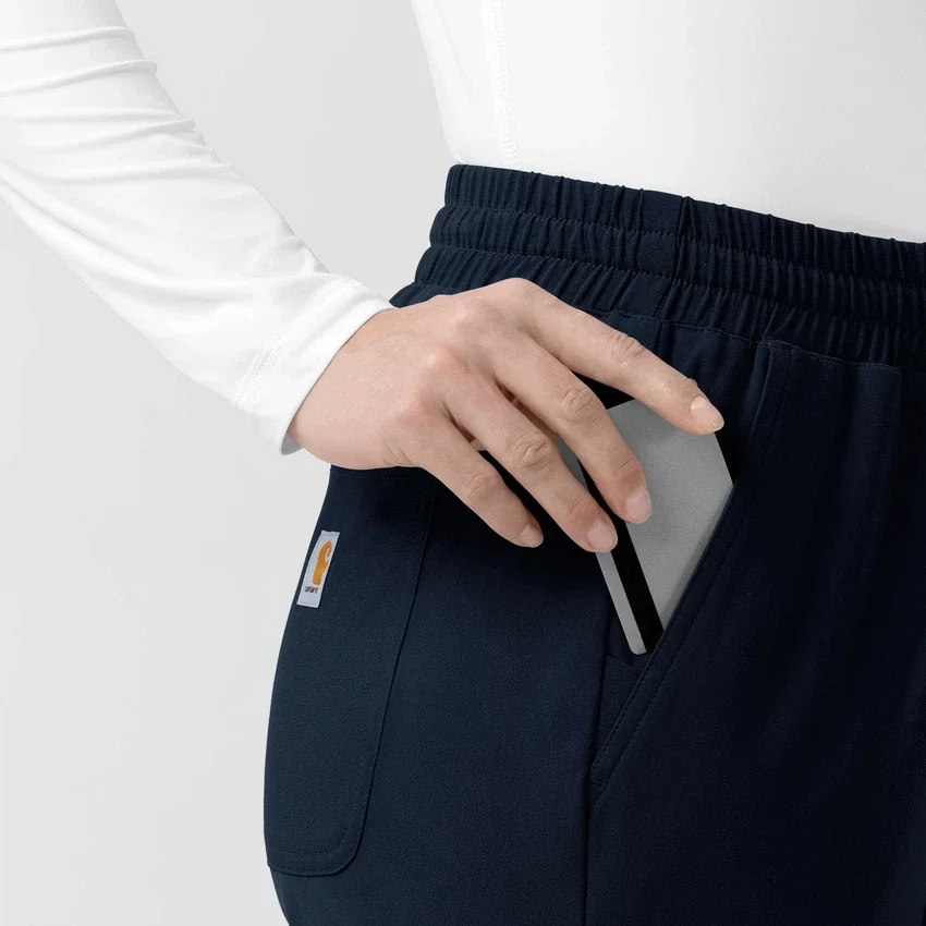 Kadın Force Cross-Flex Örme Boot Cut Scrub Pantolon