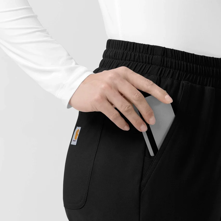 Kadın Force Cross-Flex Örme Boot Cut Scrub Pantolon