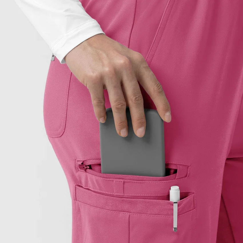 Kadın Force Cross-Flex Örme Boot Cut Scrub Pantolon