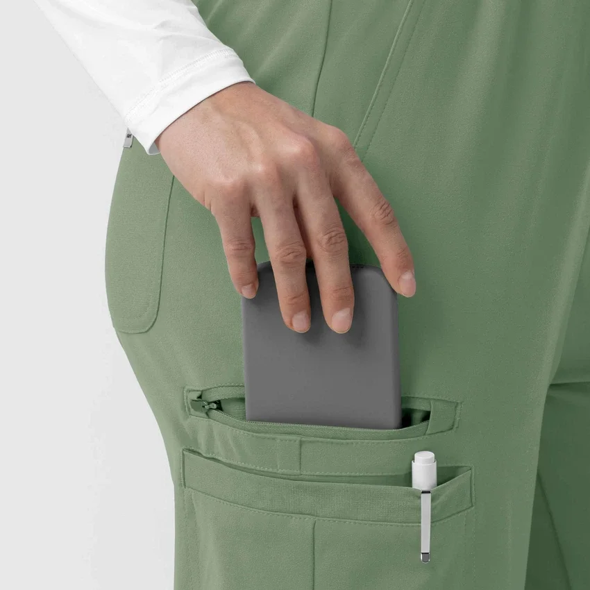 Kadın Force Cross-Flex Örme Boot Cut Scrub Pantolon