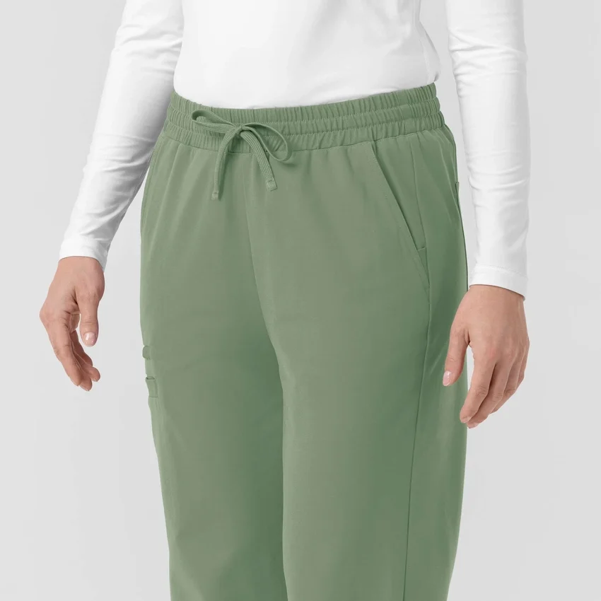 Kadın Force Cross-Flex Örme Boot Cut Scrub Pantolon