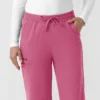 Kadın Force Cross-Flex Örme Boot Cut Scrub Pantolon