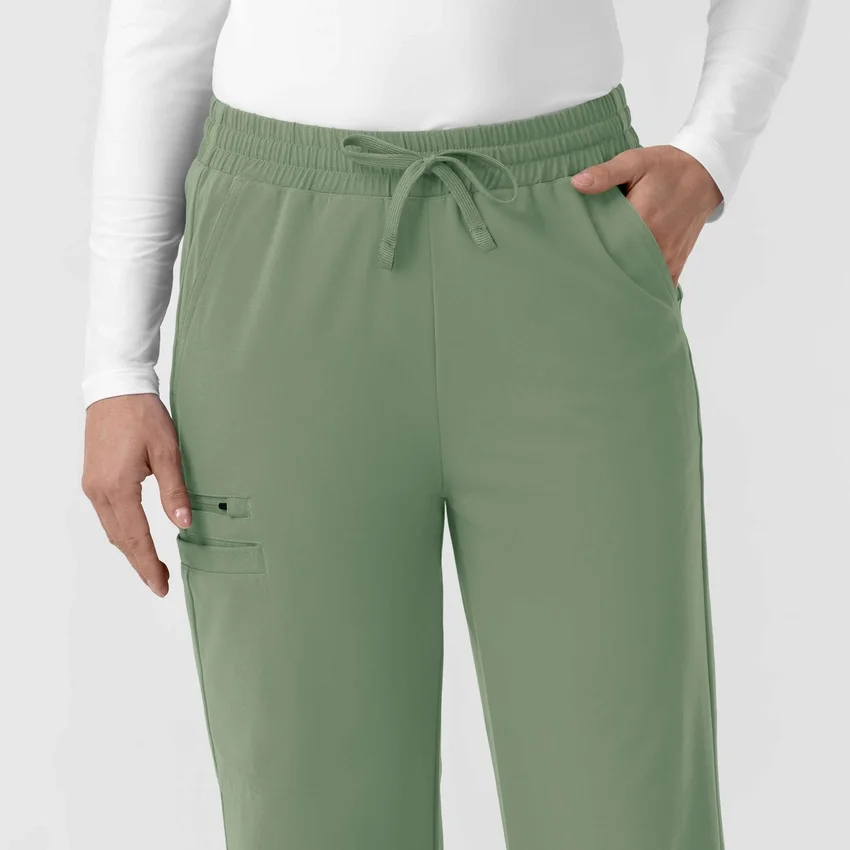Kadın Force Cross-Flex Örme Boot Cut Scrub Pantolon