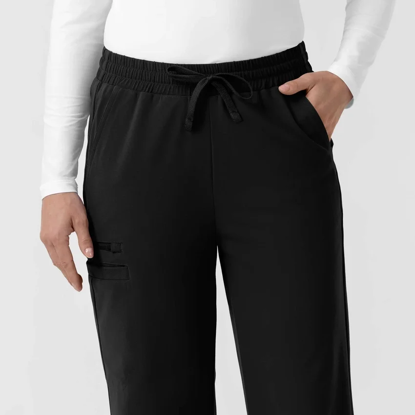 Kadın Force Cross-Flex Örme Boot Cut Scrub Pantolon