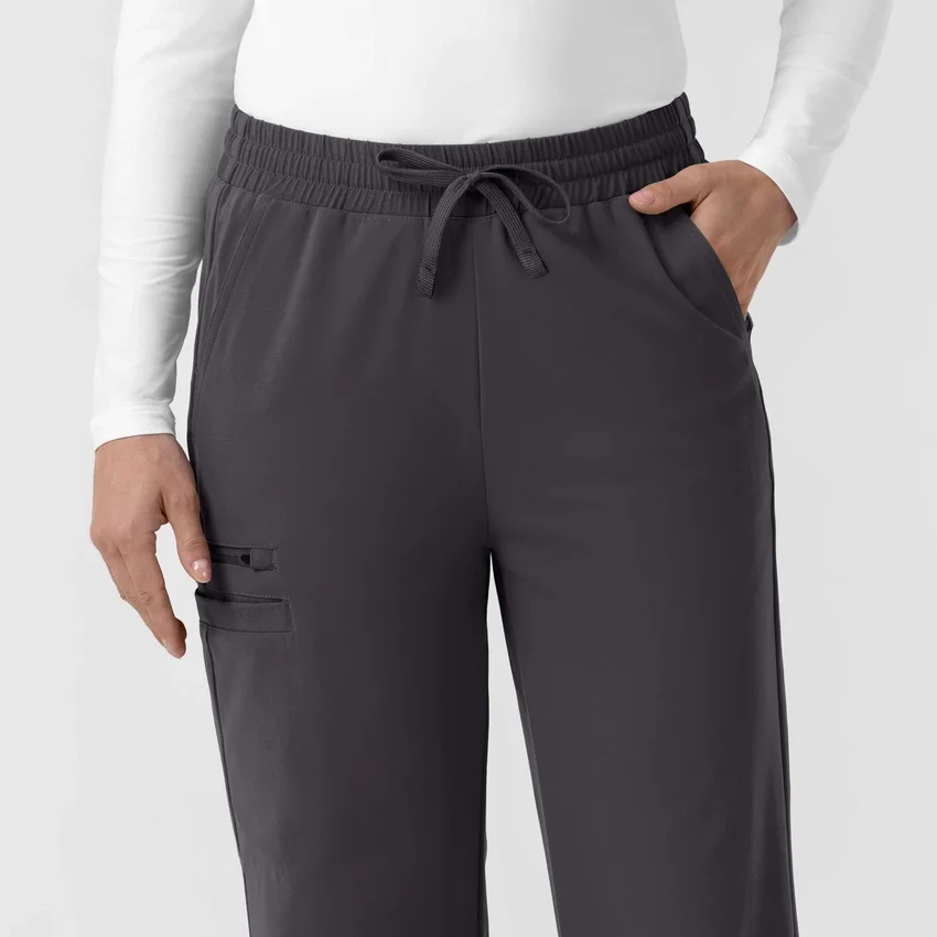 Kadın Force Cross-Flex Örme Boot Cut Scrub Pantolon
