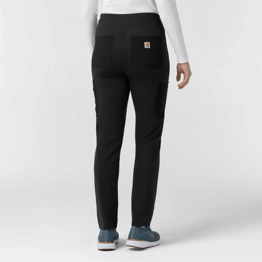 Kadın Force Cross-Flex Örme Modern Scrub Pantolon