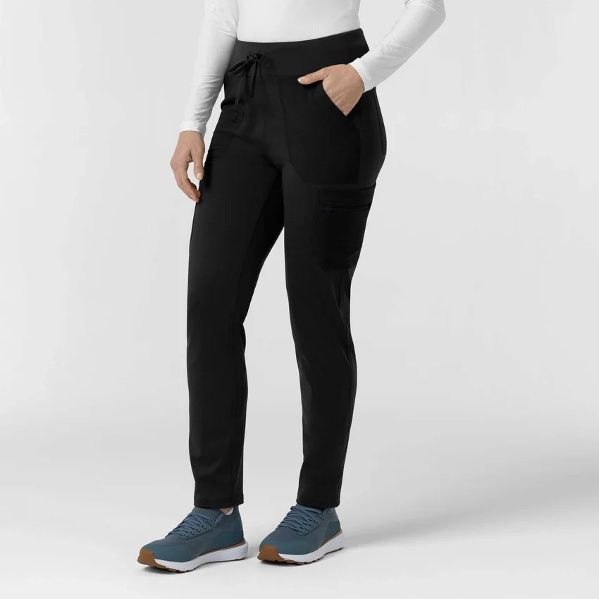 Kadın Force Cross-Flex Örme Modern Scrub Pantolon