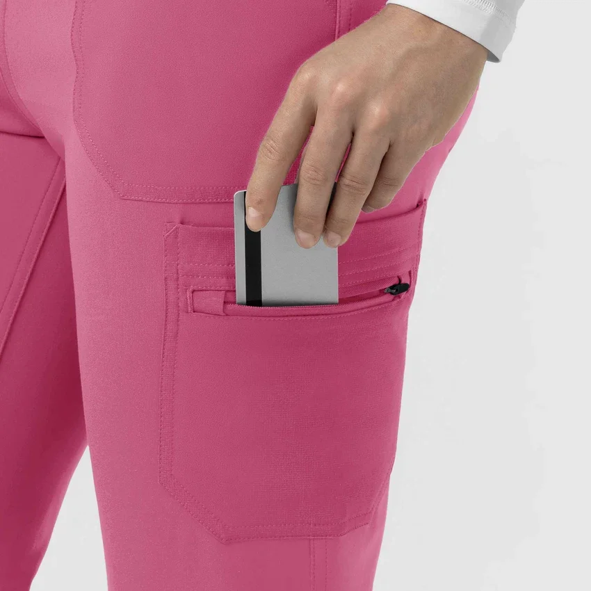 Kadın Force Cross-Flex Örme Modern Scrub Pantolon