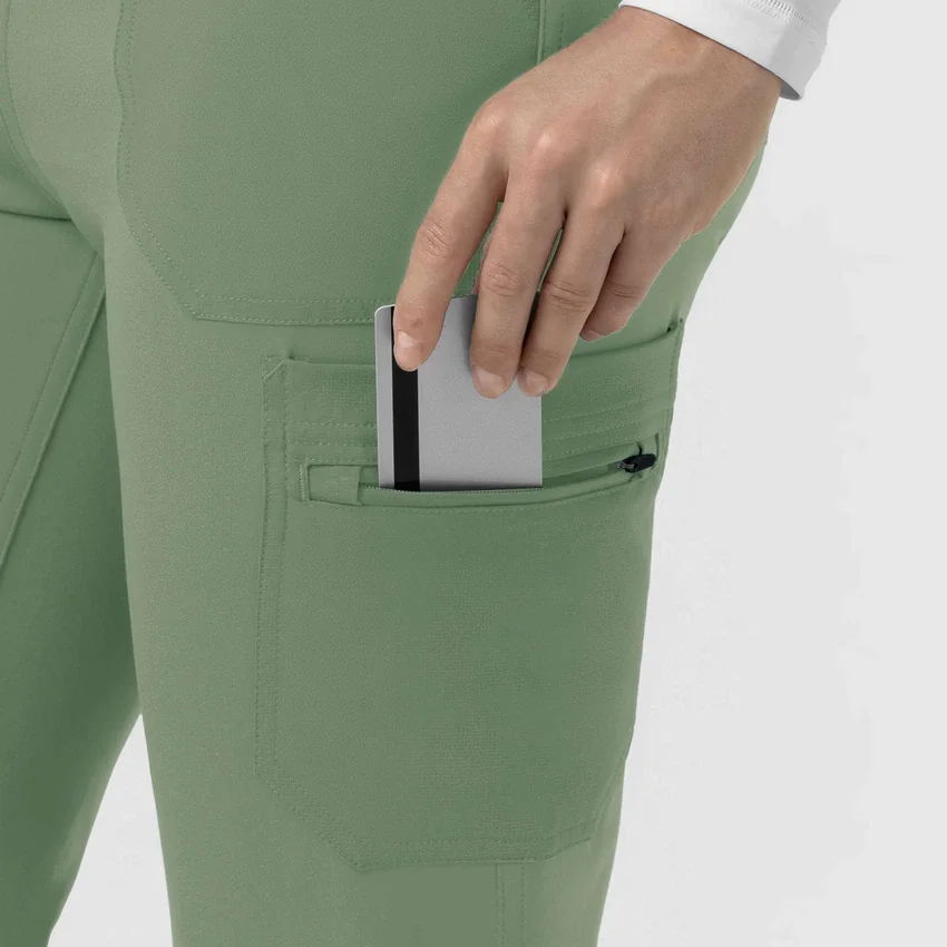 Kadın Force Cross-Flex Örme Modern Scrub Pantolon