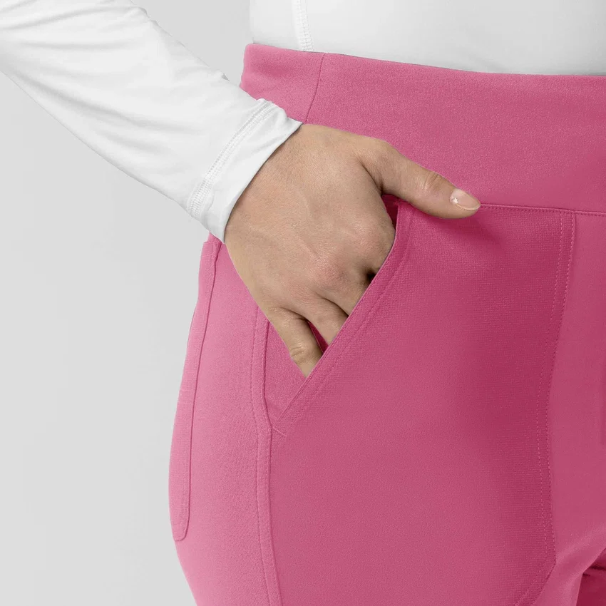 Kadın Force Cross-Flex Örme Modern Scrub Pantolon
