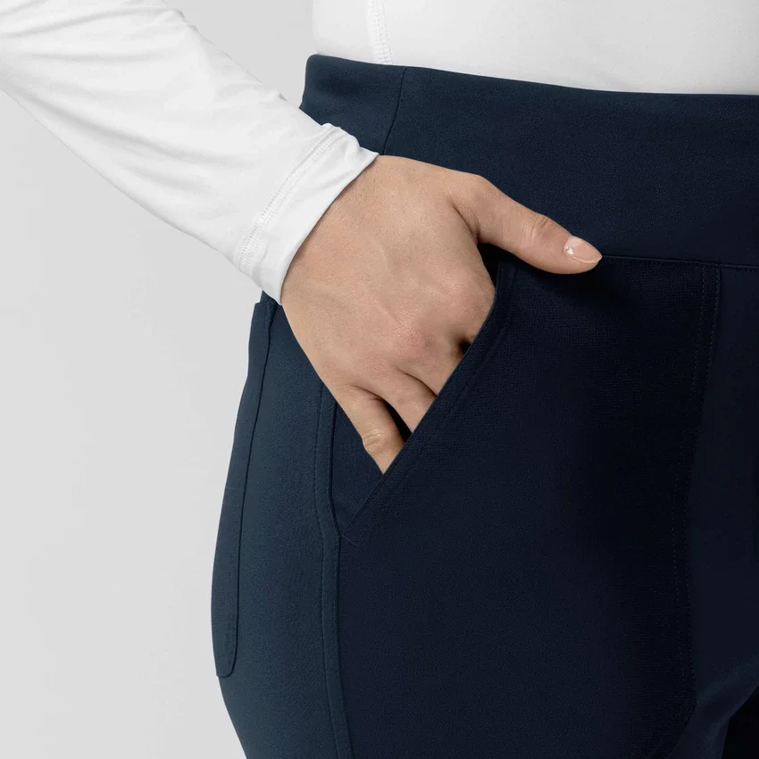 Kadın Force Cross-Flex Örme Modern Scrub Pantolon
