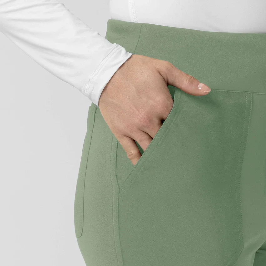 Kadın Force Cross-Flex Örme Modern Scrub Pantolon