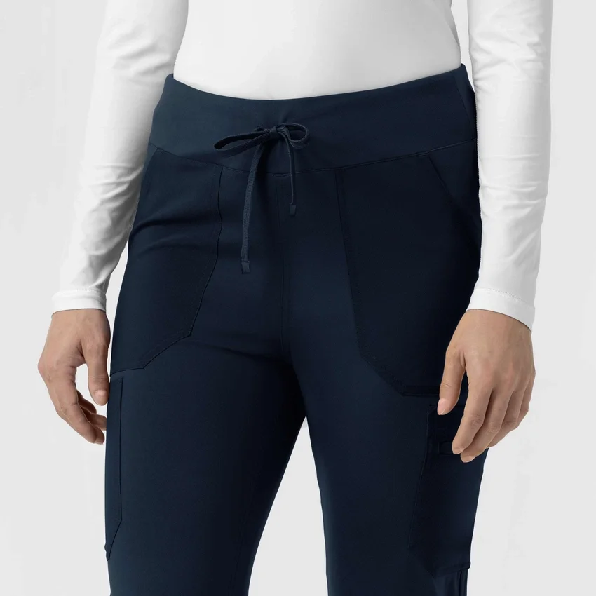 Kadın Force Cross-Flex Örme Modern Scrub Pantolon
