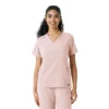 Kadın Force Cross-Flex Örme Panelli Scrub Üst