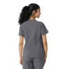 Kadın Force Cross-Flex Örme Panelli Scrub Üst