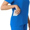 Kadın Force Cross-Flex Örme Panelli Scrub Üst