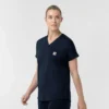 Kadın Force Cross-Flex Örme V Yaka Scrub Üst