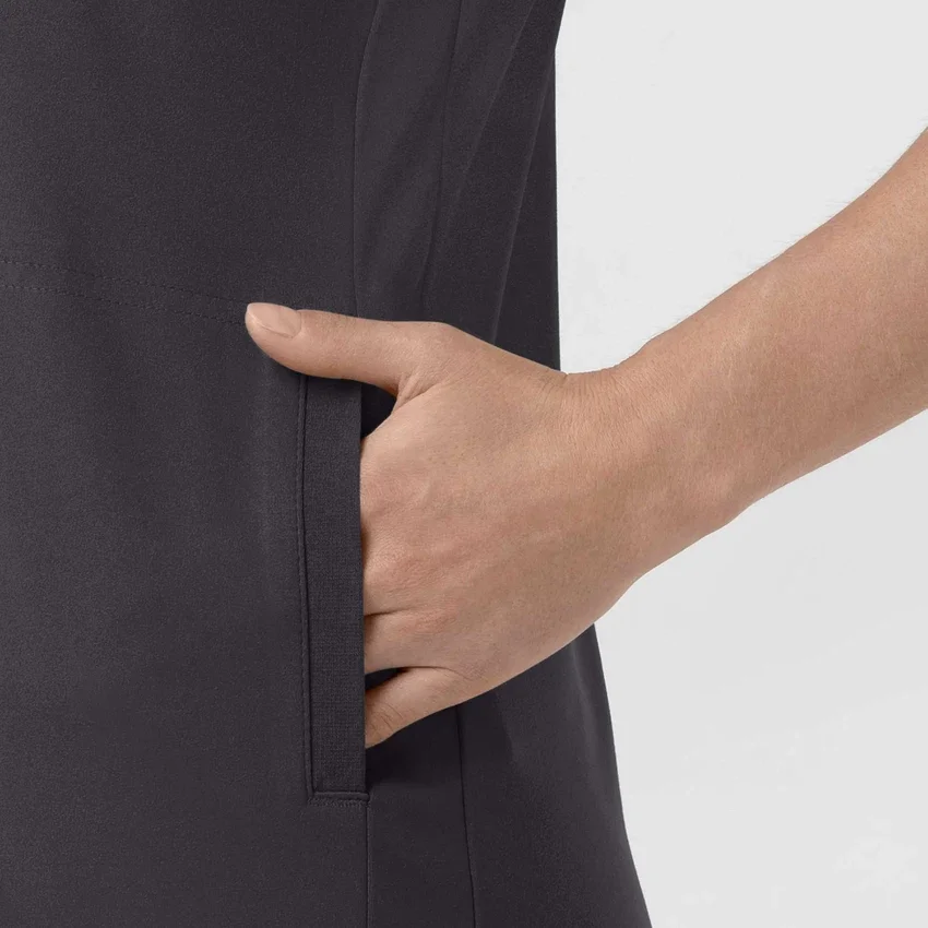 Kadın Force Cross-Flex Örme V Yaka Scrub Üst