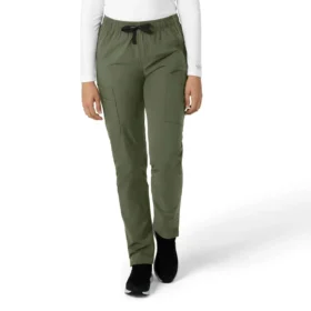 Kadın Force Essentials Düz Paça Scrub Pantolon