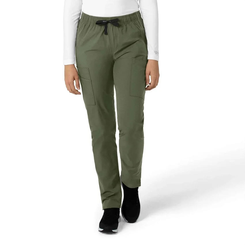 Kadın Force Essentials Düz Paça Scrub Pantolon