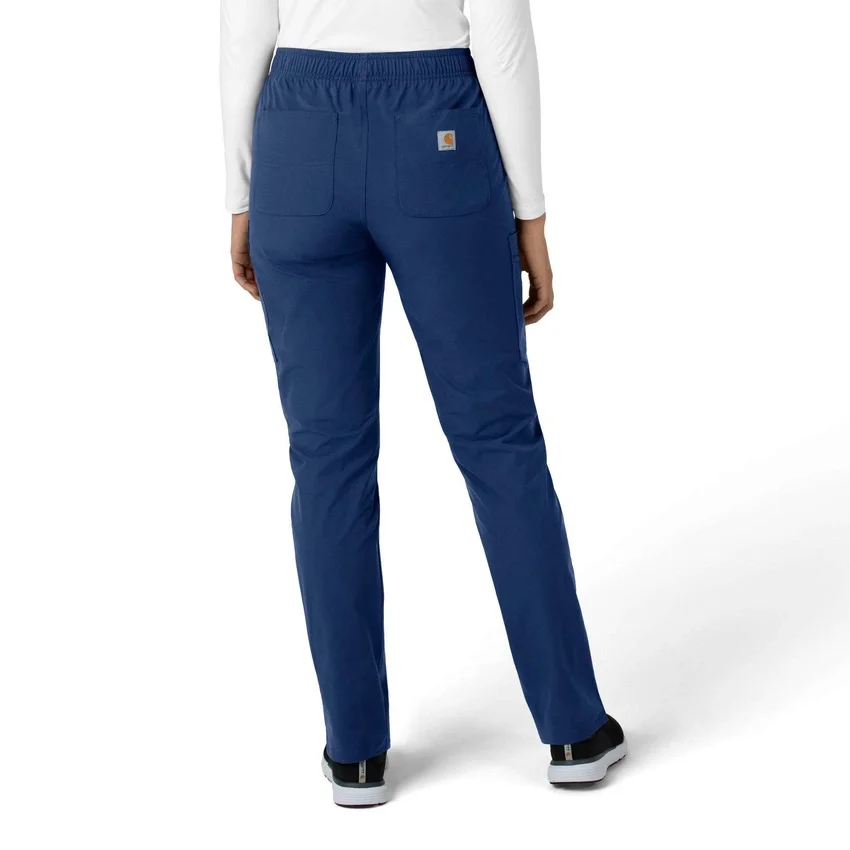 Kadın Force Essentials Düz Paça Scrub Pantolon