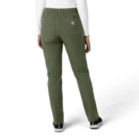 Kadın Force Essentials Düz Paça Scrub Pantolon