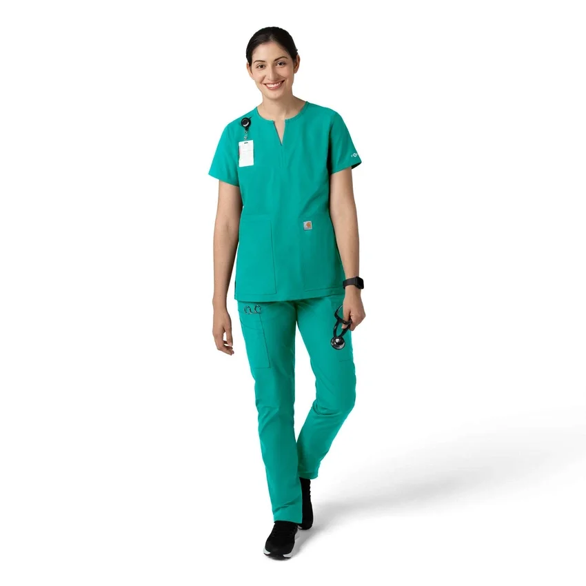 Kadın Force Essentials Düz Paça Scrub Pantolon