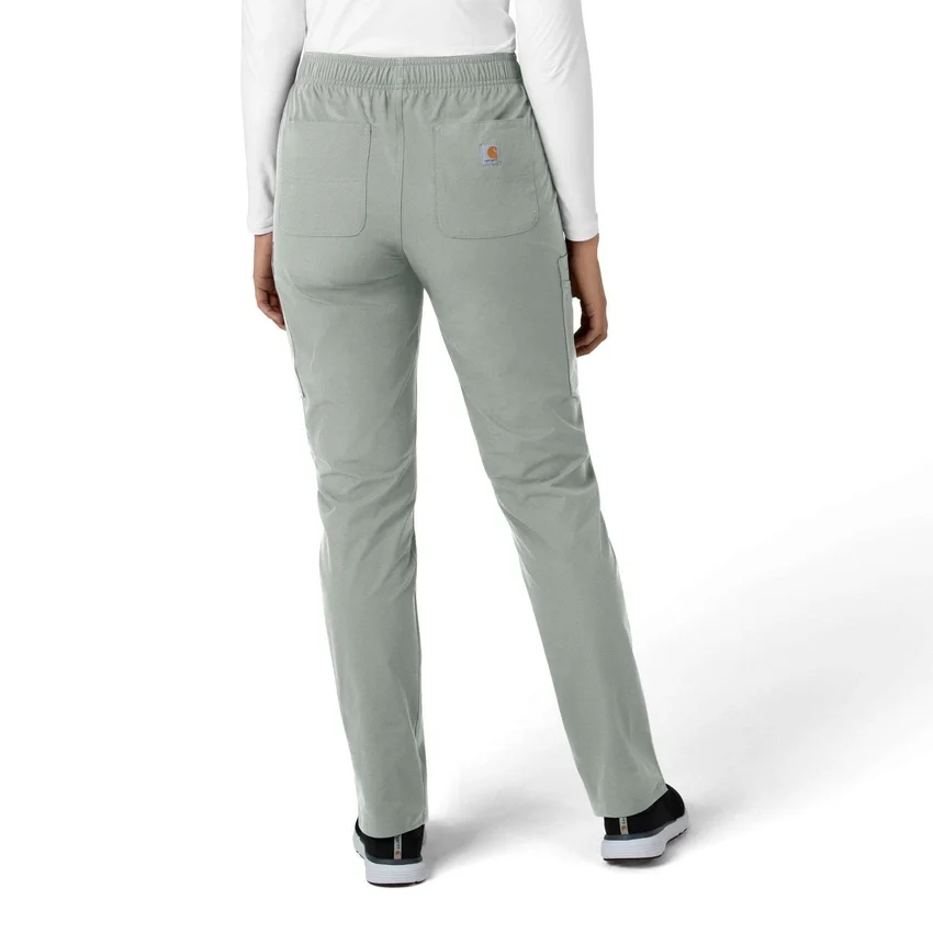 Kadın Force Essentials Düz Paça Scrub Pantolon