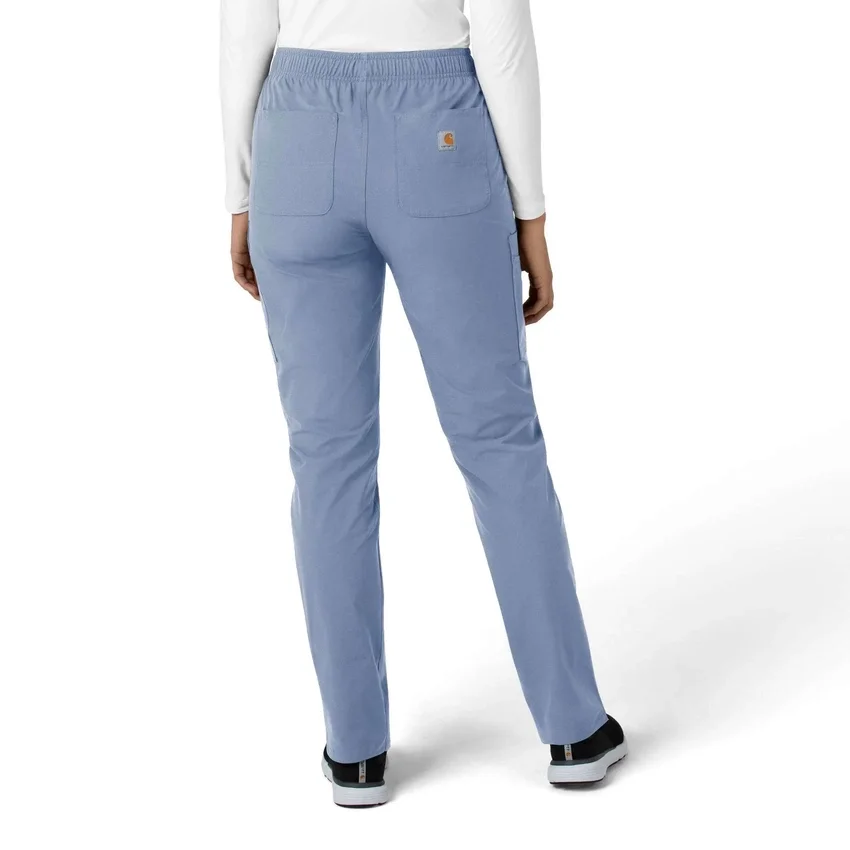 Kadın Force Essentials Düz Paça Scrub Pantolon