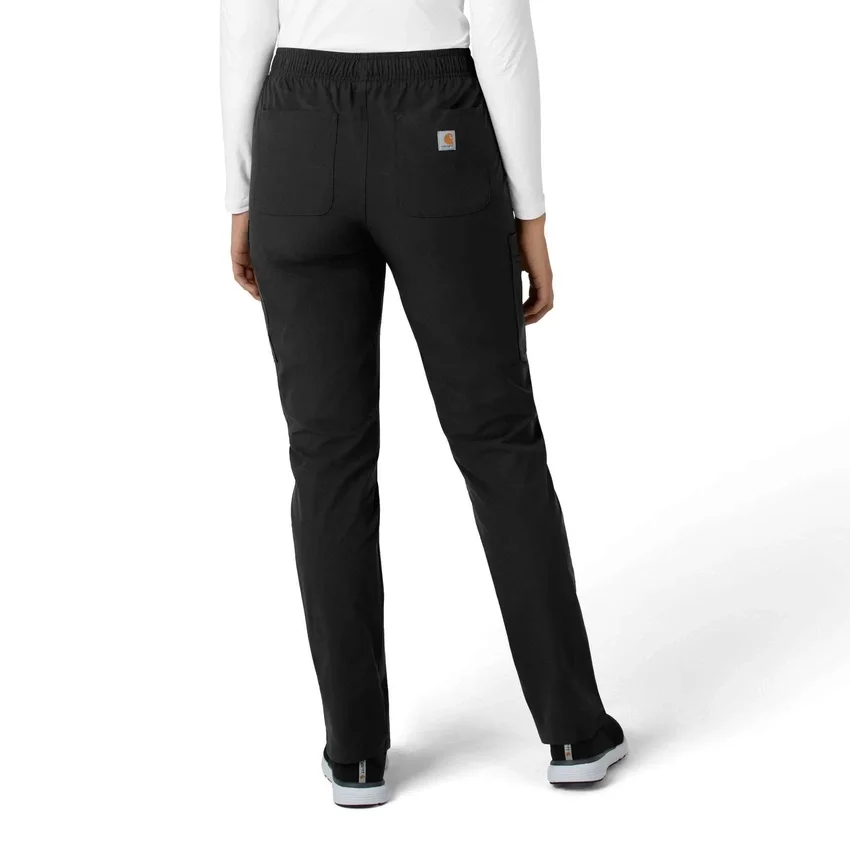 Kadın Force Essentials Düz Paça Scrub Pantolon