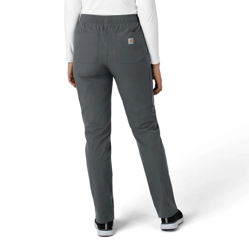 Kadın Force Essentials Düz Paça Scrub Pantolon