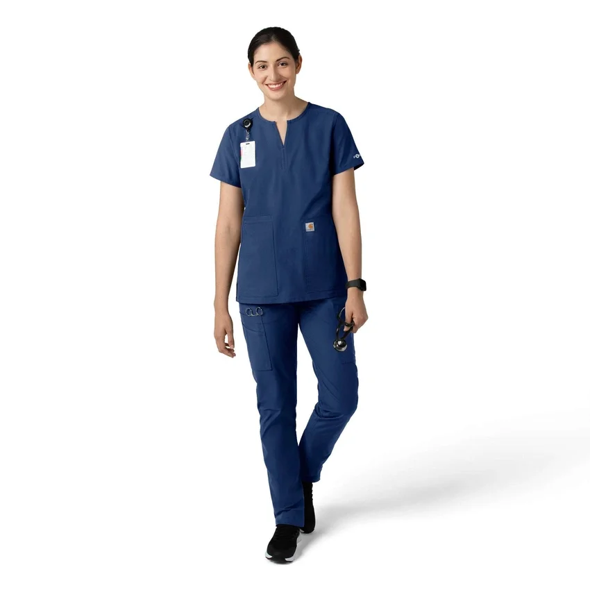 Kadın Force Essentials Düz Paça Scrub Pantolon