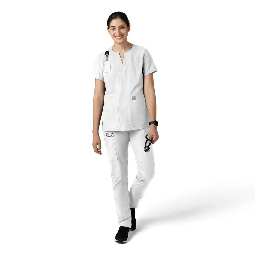 Kadın Force Essentials Düz Paça Scrub Pantolon