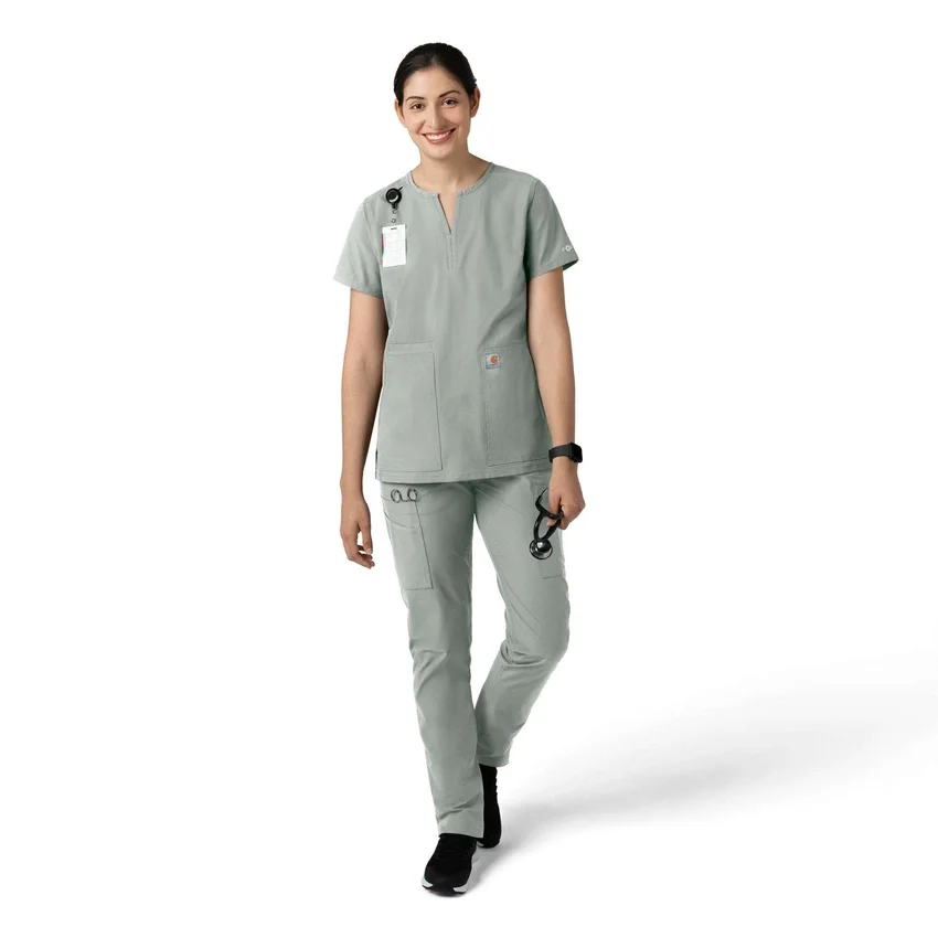 Kadın Force Essentials Düz Paça Scrub Pantolon