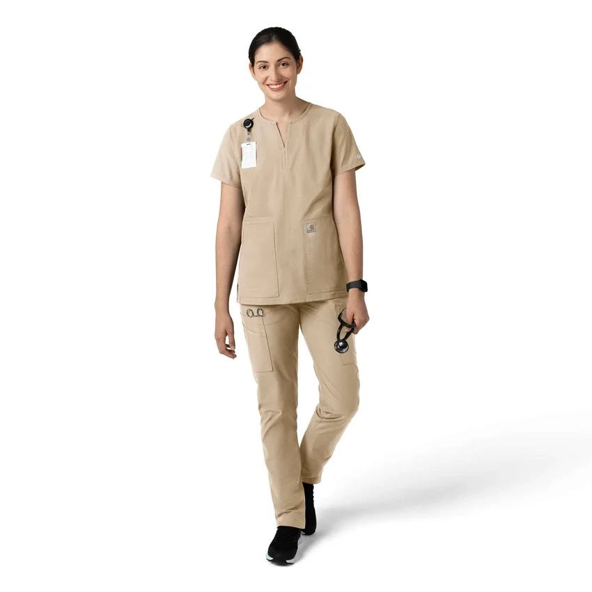 Kadın Force Essentials Düz Paça Scrub Pantolon