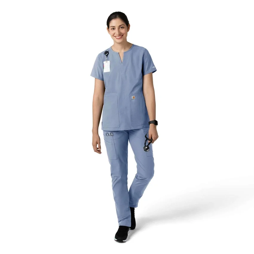 Kadın Force Essentials Düz Paça Scrub Pantolon