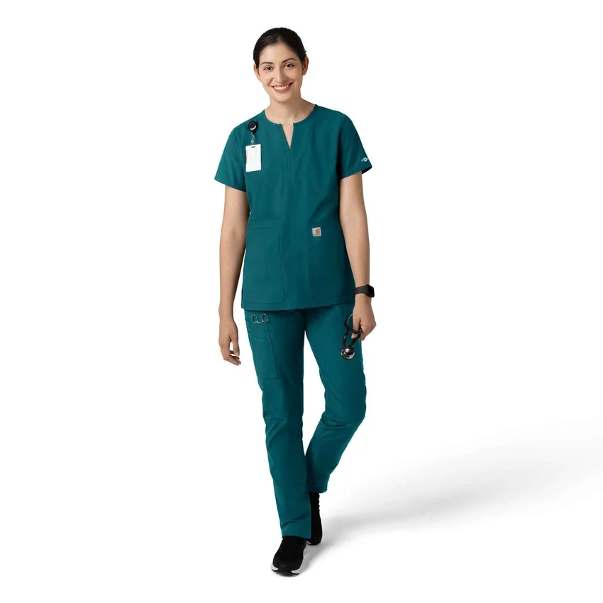 Kadın Force Essentials Düz Paça Scrub Pantolon