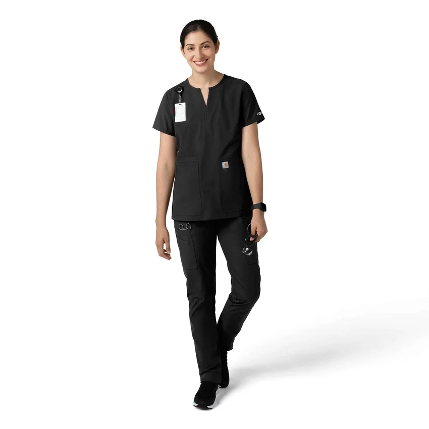 Kadın Force Essentials Düz Paça Scrub Pantolon