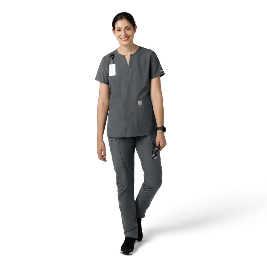 Kadın Force Essentials Düz Paça Scrub Pantolon