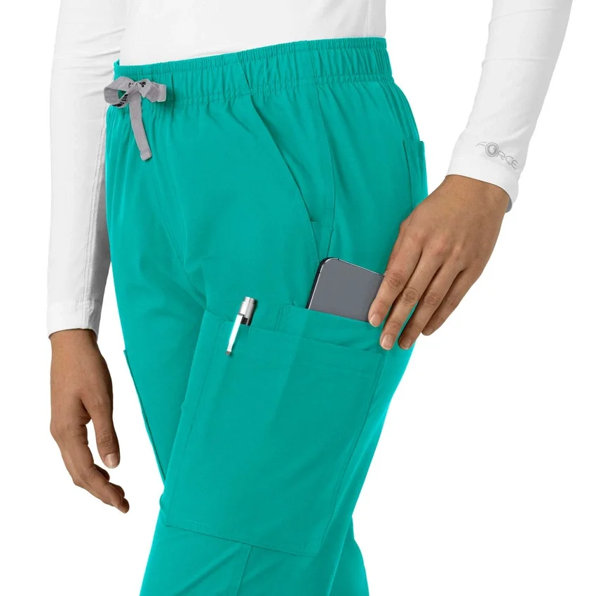 Kadın Force Essentials Düz Paça Scrub Pantolon