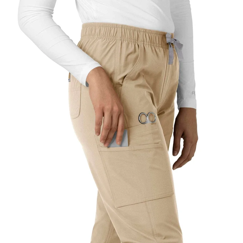 Kadın Force Essentials Düz Paça Scrub Pantolon
