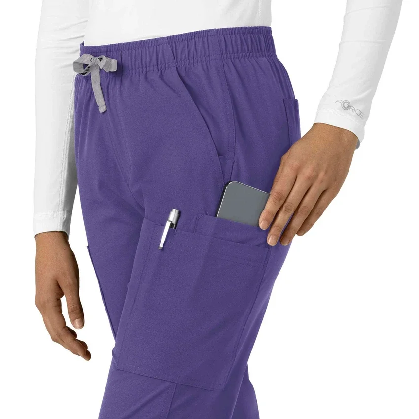 Kadın Force Essentials Düz Paça Scrub Pantolon