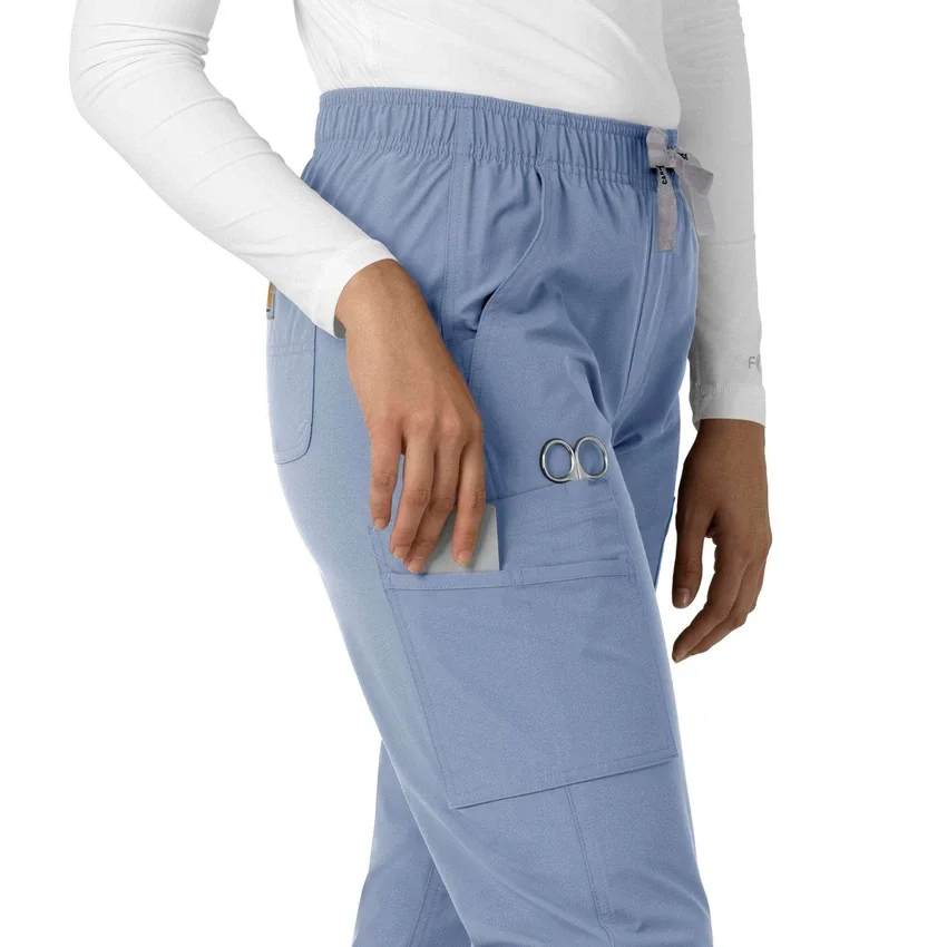 Kadın Force Essentials Düz Paça Scrub Pantolon