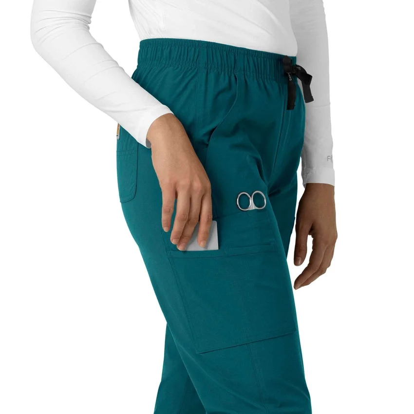 Kadın Force Essentials Düz Paça Scrub Pantolon