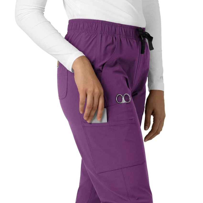 Kadın Force Essentials Düz Paça Scrub Pantolon