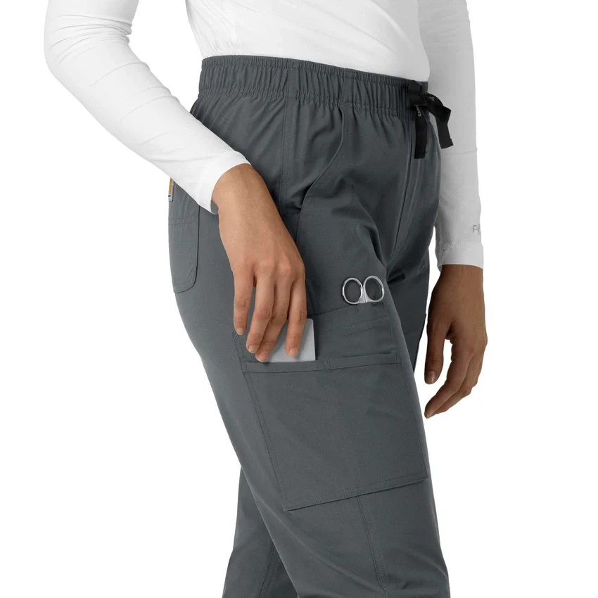 Kadın Force Essentials Düz Paça Scrub Pantolon