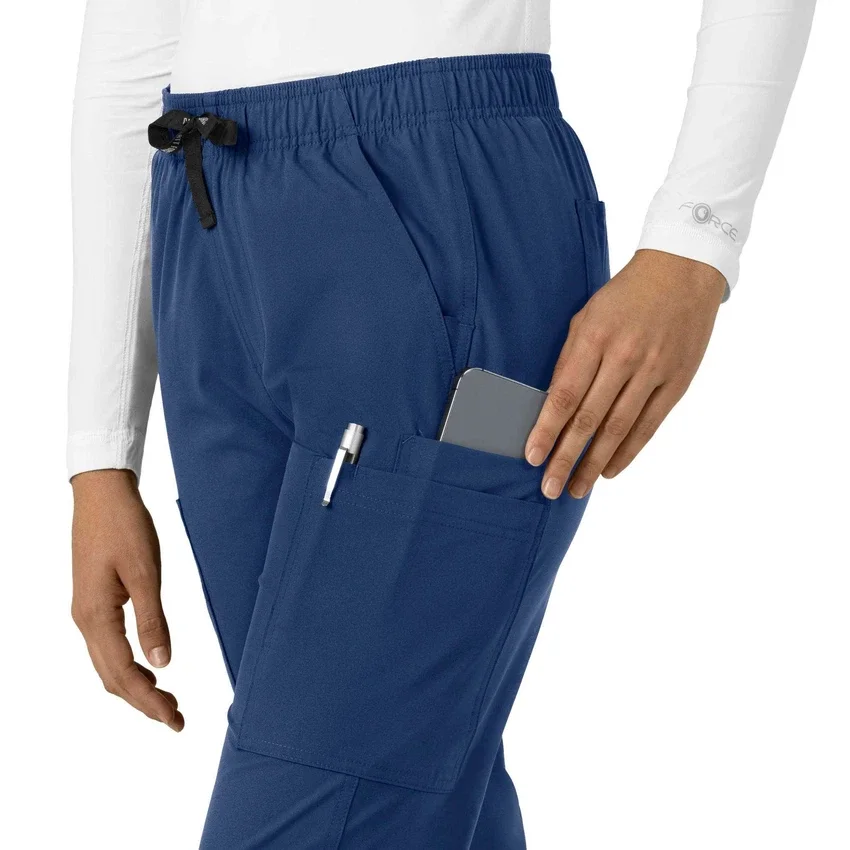 Kadın Force Essentials Düz Paça Scrub Pantolon