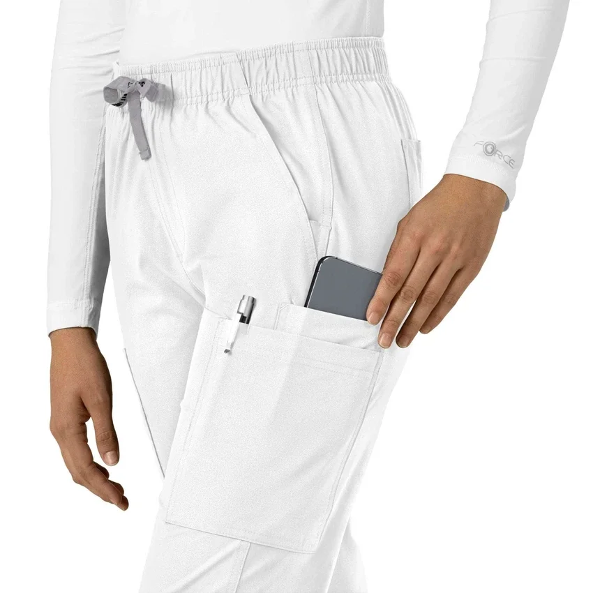 Kadın Force Essentials Düz Paça Scrub Pantolon