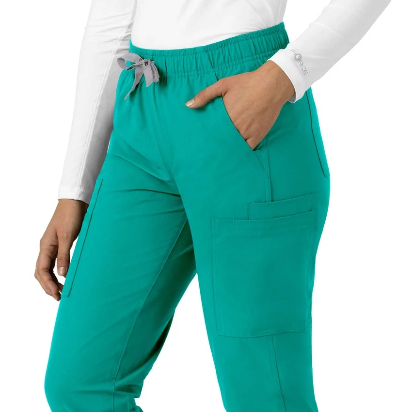Kadın Force Essentials Düz Paça Scrub Pantolon