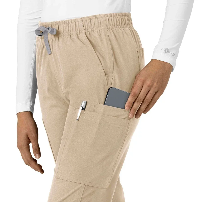 Kadın Force Essentials Düz Paça Scrub Pantolon